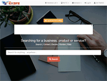 Tablet Screenshot of exzire.com